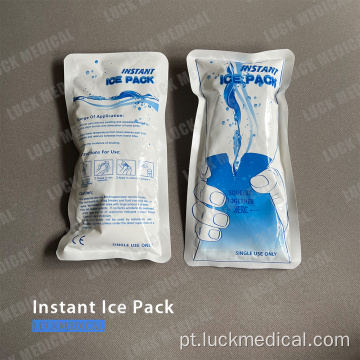 Bolsa de gelo instantânea descartável portátil